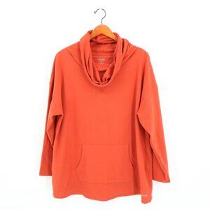Calvin Klein Tops Calvin Klein Quick Dry Burnt Orange Cowl